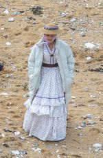 JENNA DEWAN on the Set of Victoria in Yorkshire 06/06/2018