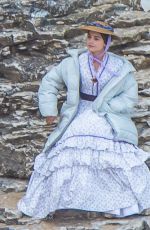 JENNA DEWAN on the Set of Victoria in Yorkshire 06/06/2018