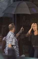 JENNIFER ANISTON on the Set of Murder Mystery in Montreal 06/20/2018