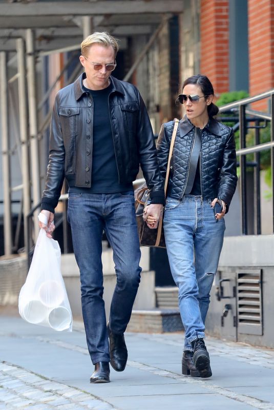 JENNIFER CONNELLY and Paul Bettany Out in New York 06/07/2018