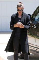 JENNIFER GARNER Arrives at a Church in Pacific Palisades 06/03/2018