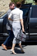 JENNIFER GARNER at Church Service in Pacific Palisades 06/10/2018