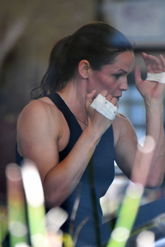 JENNIFER GARNER at Kickboxing Class in Santa Monica 06/03/2018