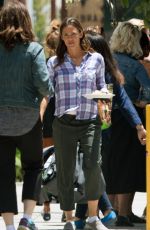 JENNIFER GARNER on the Set of Camping in Los Angeles 06/25/2018