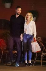 JENNIFER LAWRENCE and Cooke Maroney Out for Dinner in New York 06/21/2018
