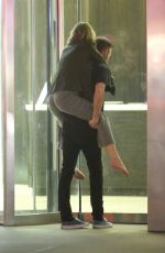 JENNIFER LAWRENCE Carried on the Back of Cooke Maroney in New York 06/13/2018