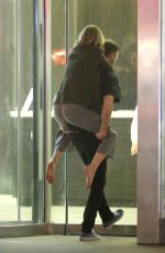 JENNIFER LAWRENCE Carried on the Back of Cooke Maroney in New York 06/13/2018