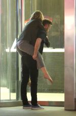 JENNIFER LAWRENCE Carried on the Back of Cooke Maroney in New York 06/13/2018