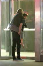 JENNIFER LAWRENCE Carried on the Back of Cooke Maroney in New York 06/13/2018