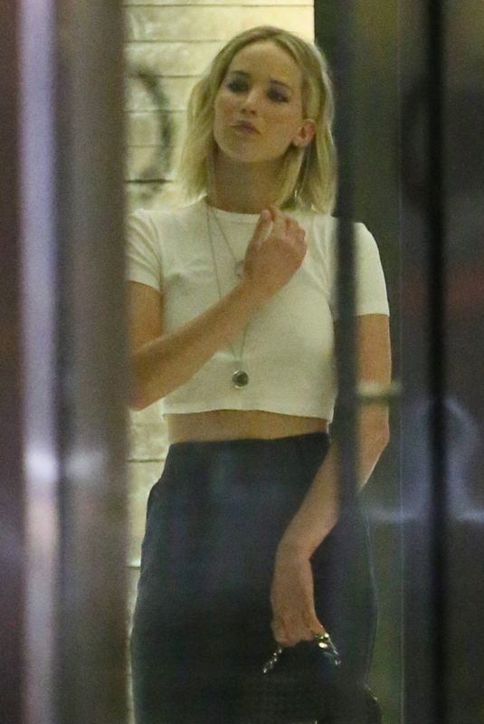JENNIFER LAWRENCE Out for Dinner in New York 06/14/2018