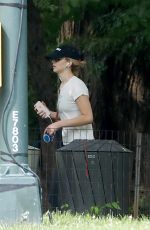 JENNIFER LAWRENCE Out wih Her Dog in Central Park in New York 06/10/2018