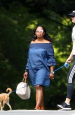 JENNIFER LAWRENCE Out wih Her Dog in Central Park in New York 06/10/2018
