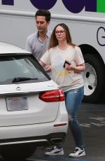 JENNIFER LOVE HEWITT Out and About in Santa Monica 06/06/2018