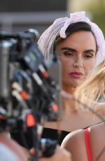 JENNIFER METCALFE on the Set of Hollyoaks in Magaluf 06/19/2018