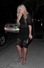 JENNY MCCARTHY Leaves Spago Restaurant in Los Angeles 06/01/2018