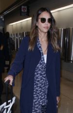 JESSICA ALBA at Los Angeles International Airport 06/10/2018