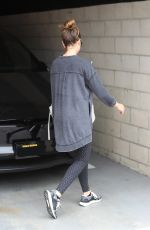 JESSICA ALBA Leaves a Gym in Los Angeles 06/23/2018