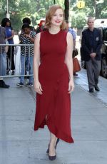 JESSICA CHASTAIN at The View in New York 06/26/2018
