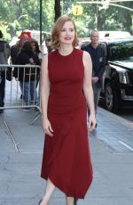 JESSICA CHASTAIN at The View in New York 06/26/2018