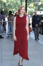 JESSICA CHASTAIN at The View in New York 06/26/2018