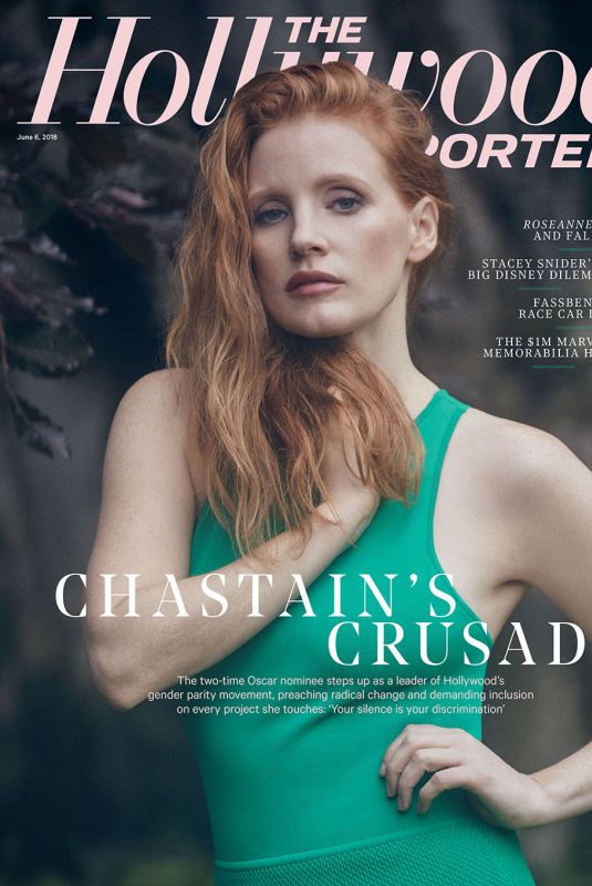 JESSICA CHASTAIN in The Hollywood Reporter, June 2018