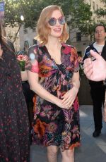 JESSICA CHASTAIN Out and About in New York 06/26/2018
