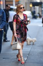JESSICA CHASTAIN Out and About in New York 06/26/2018