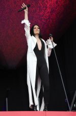JESSIE J Performs at Isle of Wight Festival 06/23/2018