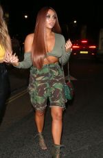 JESY NELSON Leaves Cantina Laredo in Covent Garden 06/03/2018