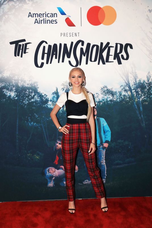 JORDYN JONES at American Airlines and Mastercard Present the Chainsmokers at the Wiltern in Los Angeles 06/14/2018