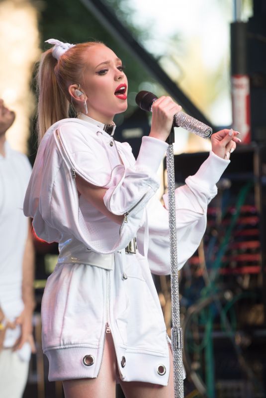 JORDYN JONES Performs at Vidcon 9th Annual Convention in Anaheim 06/22/2018