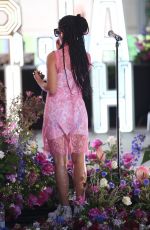 JORJA SMIRTH at Rehearsals for The One Show in London 06/08/2018