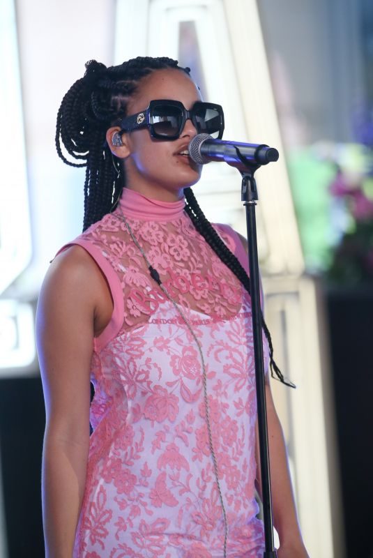 JORJA SMIRTH at Rehearsals for The One Show in London 06/08/2018