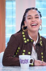 JORJA SMITH at Sunday Brunch Show in London 06/10/2018