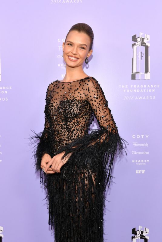 JOSEPHINE SKRIVER at 2018 Fragrance Foundation Awards in New York 06/12/2018