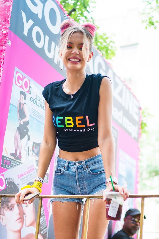 JOSEPHINE SKRIVER at NYC Pride in New York 06/23/2018