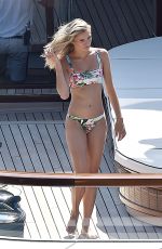 JOSIE CANSECO in Swimwear on the Set of a Photoshoot in Portofino 06/19/2018