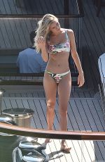 JOSIE CANSECO in Swimwear on the Set of a Photoshoot in Portofino 06/19/2018