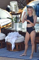 JOSIE CANSECO in Swimwear on the Set of a Photoshoot in Portofino 06/19/2018