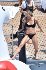 JOSIE CANSECO in Swimwear on the Set of a Photoshoot in Portofino 06/19/2018