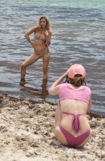 JOY CORRIGAN in Bikinis at a Photoshoot in Miami Beach 06/22/2018