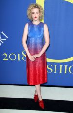 JULIA GARNER at CFDA Fashion Awards in New York 06/05/2018