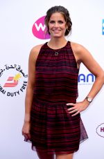 JULIA GOERGES at WTA Tennis on the Thames Evening Reception in London 06/28/2018