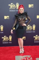 JUSTINA VALENTINE at 2018 MTV Movie and TV Awards in Santa Monica 06/16/2018