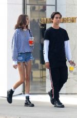 KAIA GERBER and Travis Jackson Out in Los Angeles 06/21/2018