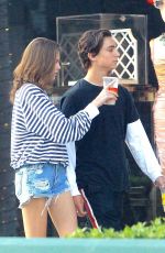 KAIA GERBER and Travis Jackson Out in Los Angeles 06/21/2018