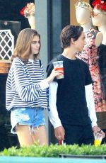 KAIA GERBER and Travis Jackson Out in Los Angeles 06/21/2018