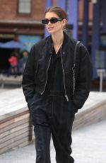 KAIA GERBER Arrives at Alexander Wang Fashion Show in New York 06/03/2018