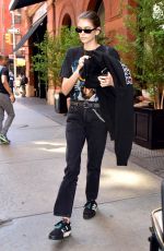 KAIA GERBER Leaves Her Hotel in New York 06/29/2018