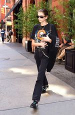 KAIA GERBER Leaves Her Hotel in New York 06/29/2018